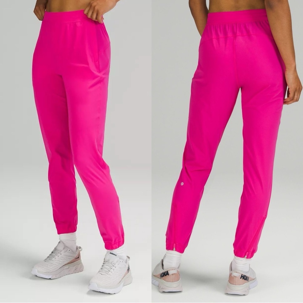 Lululemon Adapted State High Rise Jogger 28" Sonic Pink Size 2